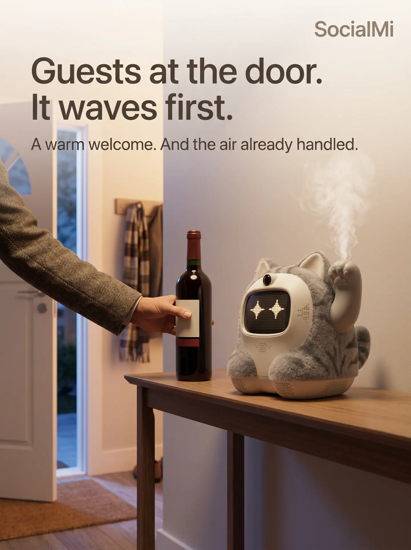 SocialMi — The cat that reads the room