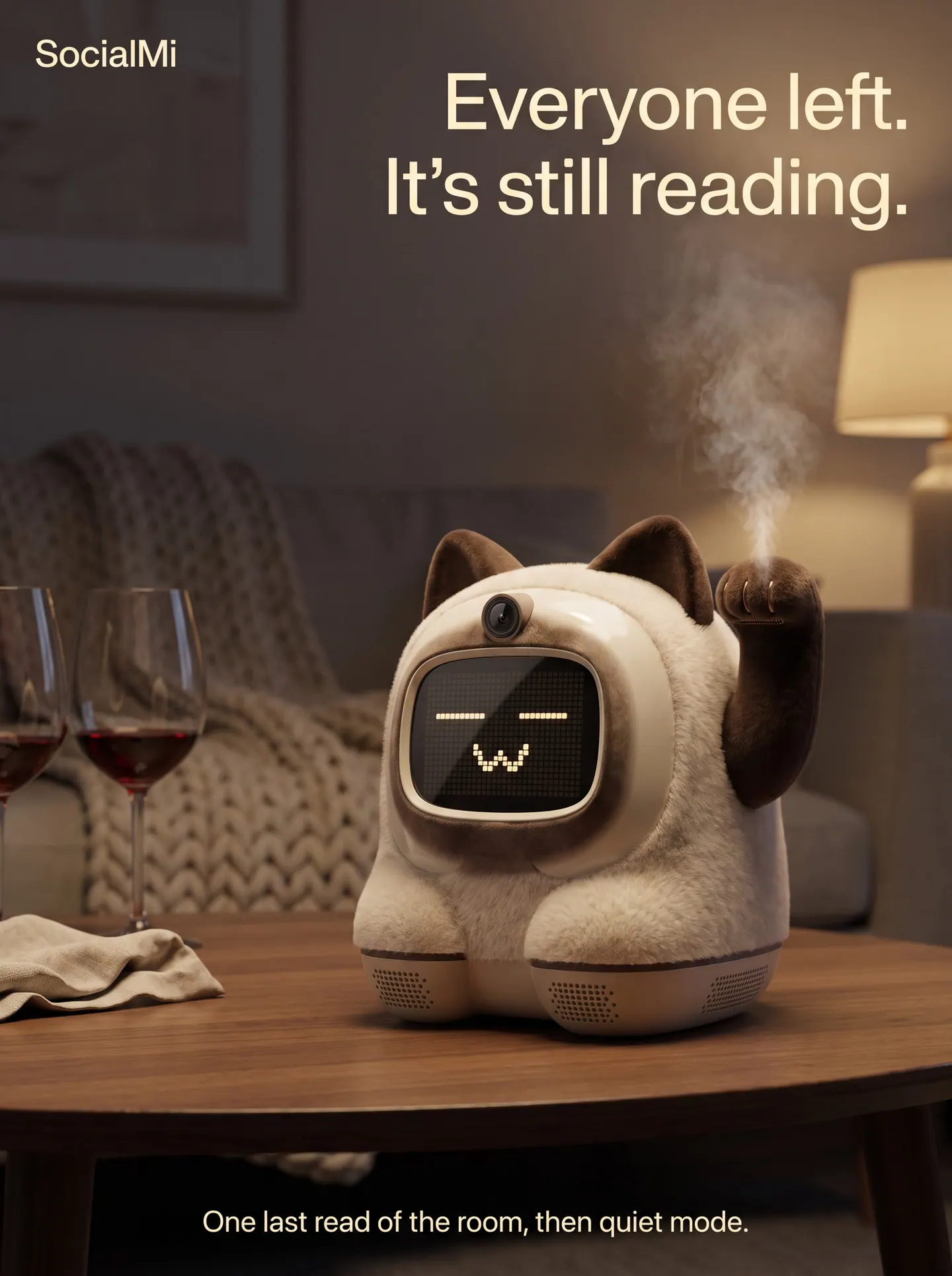 SocialMi — The cat that reads the room